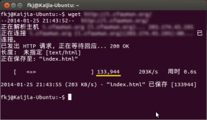 通过Wget测算网页下载大小